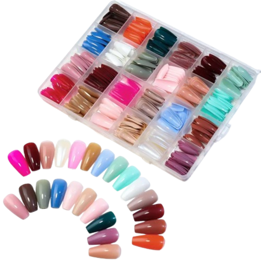 Pack faux ongles capsules N°02